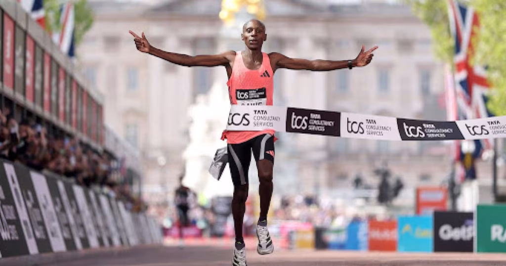 For Adidas, it was good to make marathon history