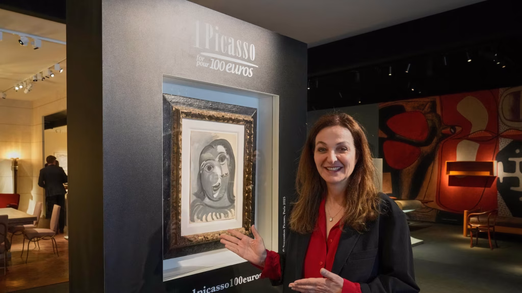 France raffle offers $1 million worth of Picassos for 100 euro tickets to raise money for Alzheimer's research