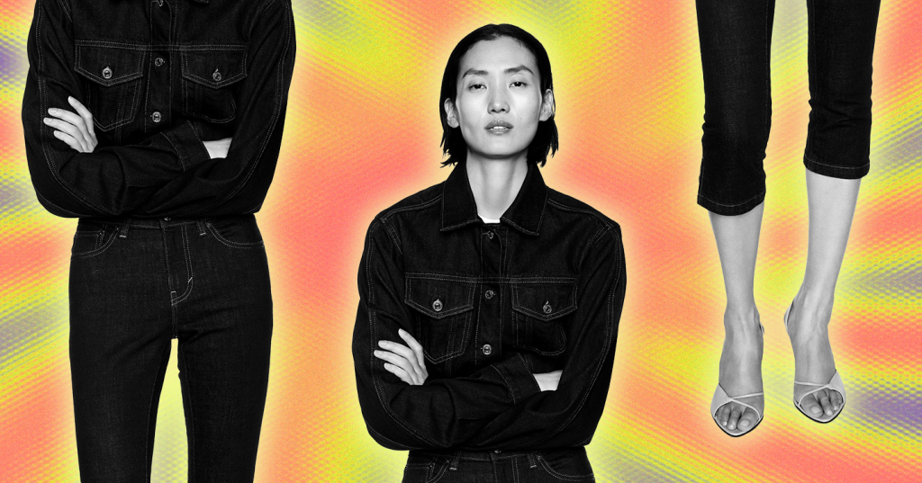 Gap x Victoria Beckham collab: capris and double denim