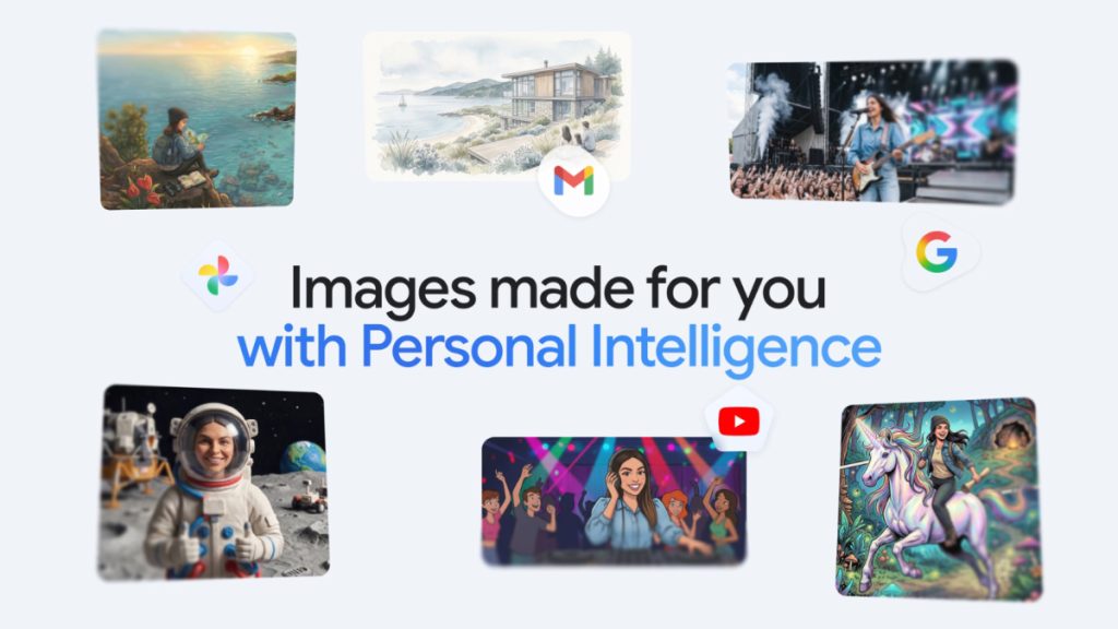 Gemini can now create AI images using your photos and videos