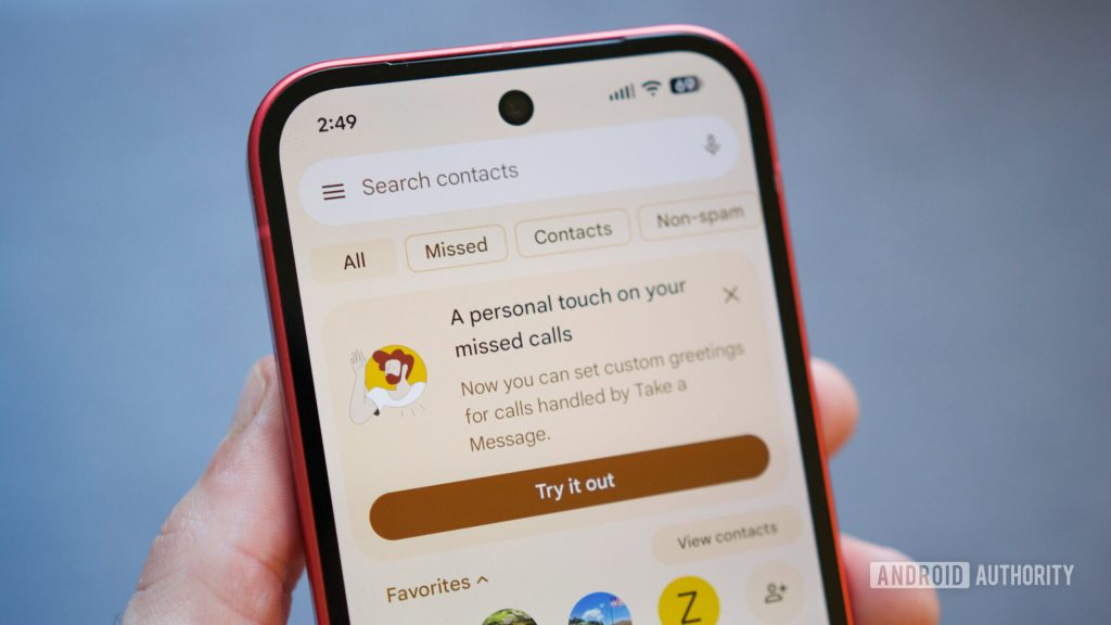 Google Pixel Take a Message now supports custom voice greetings