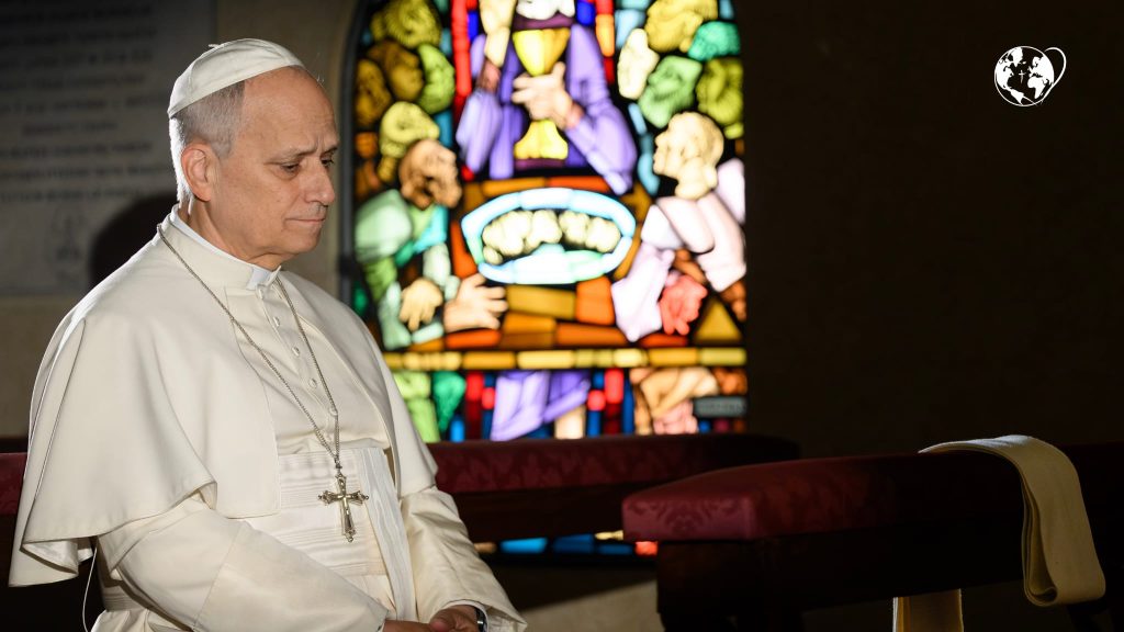 How does Pope Leo choose his monthly prayer intentions?
