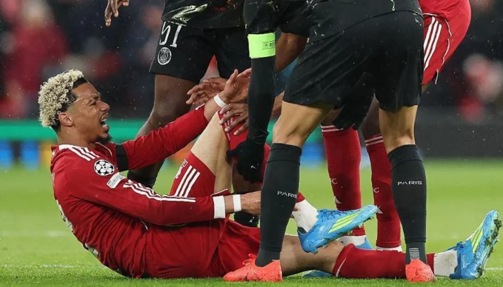 Hugo Ekitike suffers serious ankle injury as Liverpool and France await update after PSG defeat
