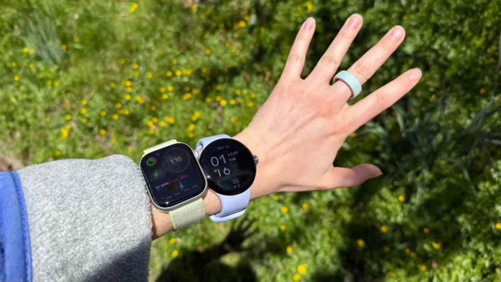 I walked 3,000 steps with my Apple Watch, Google Pixel, and Ora ring - this tracker was the most accurate