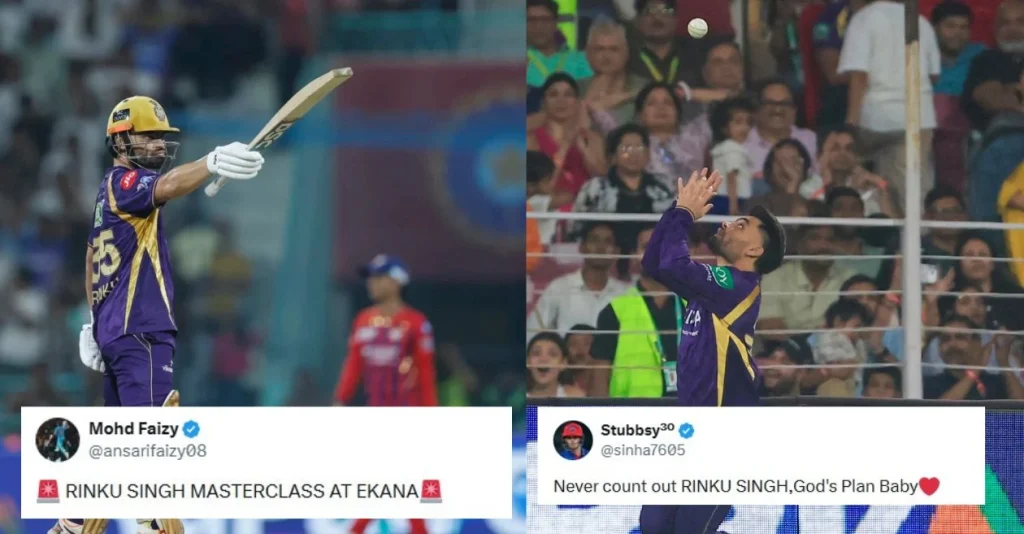 IPL 2026: Fans go wild as Rinku Singh delivers sensational performance to lead KKR past LSG in thrilling Super Over