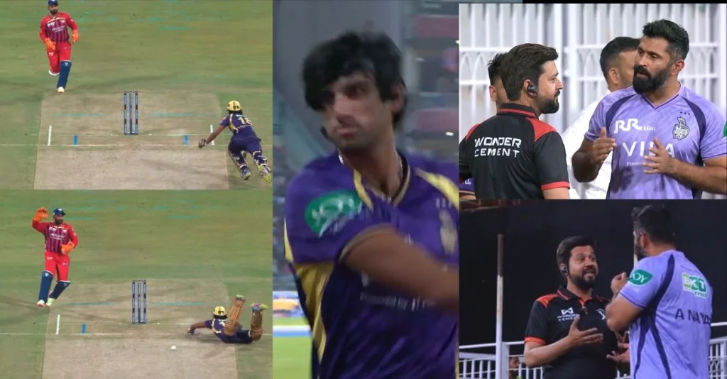 IPL 2026 (Watch): Angkrish Raghuvanshi's innings ends due to obstruction on field drama during LSG vs KKR clash
