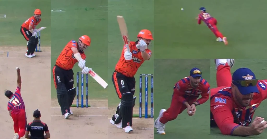 IPL 2026 (Watch): Flying Aiden Markram produces a brilliant effort to remove Travis Head in SRH vs LSG clash