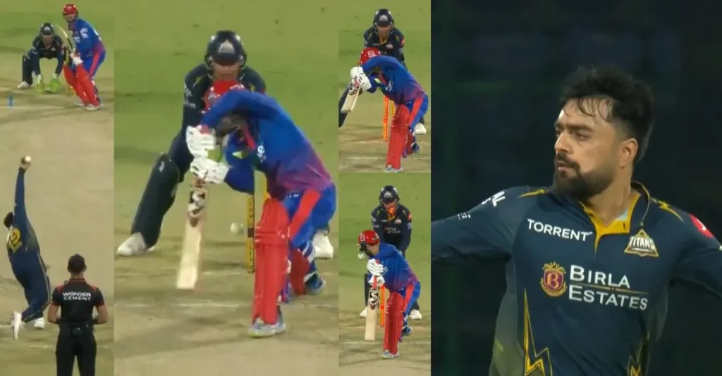 IPL 2026 (Watch): Rashid Khan breaks Sameer Rizvi's stumps with a blow during DC vs GT game
