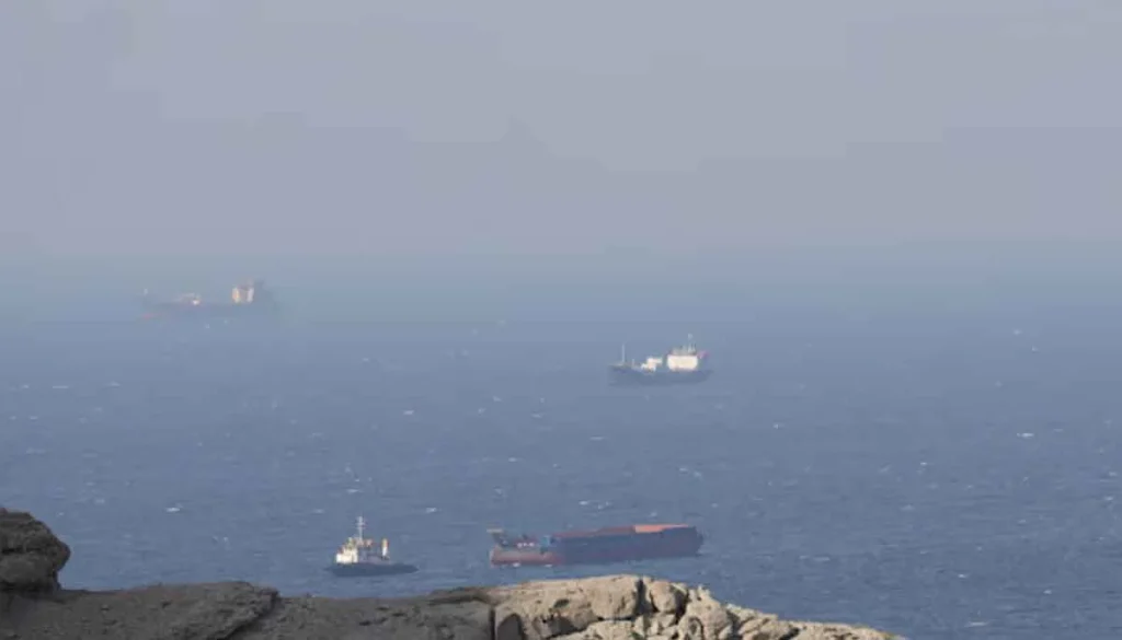 Iran says it has seized two container ships attempting to leave the Gulf