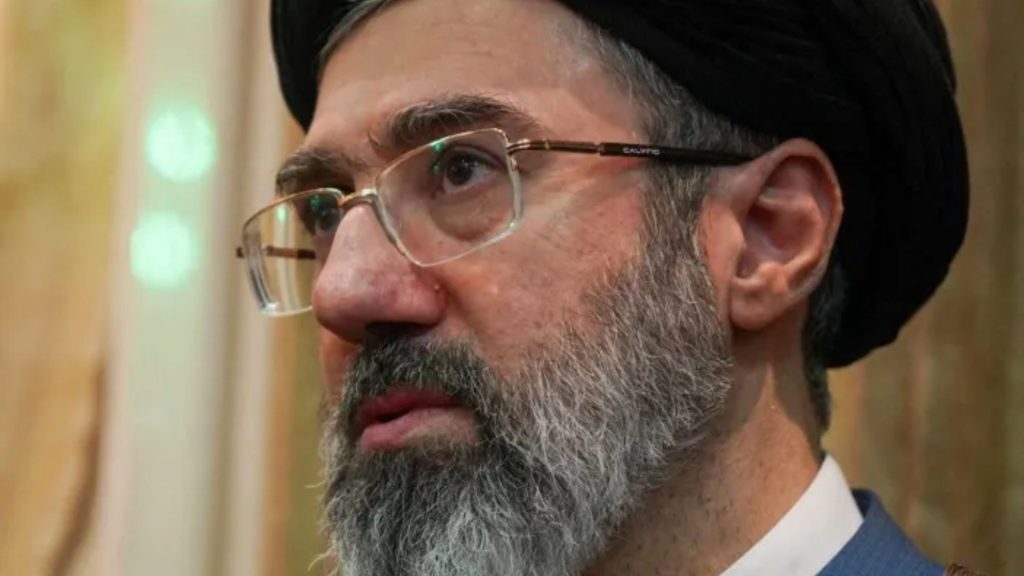 Iran's missing supreme leader has vowed to avenge his murdered ayatollah father as Iran claims victory and huge crowds take to the streets
