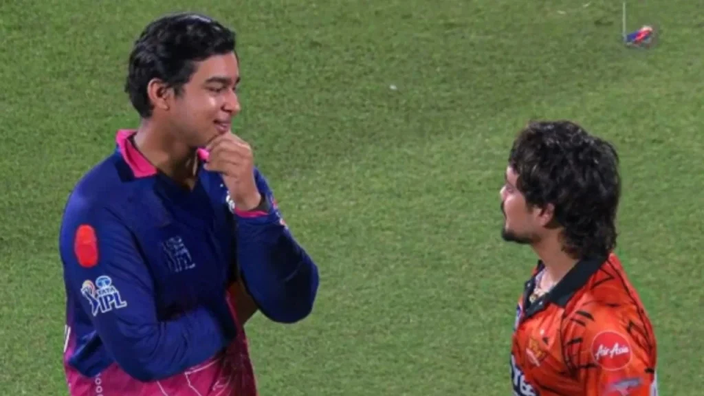 Ishan Kishan warns Vaibhav Suryavanshi after his inning of 103* against SRH in IPL 2026