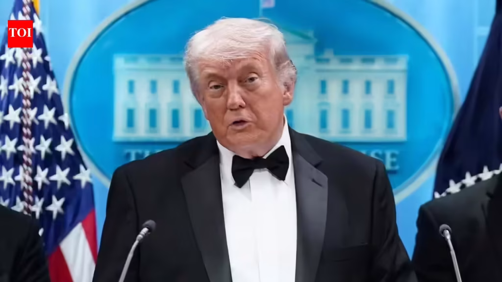 'I've studied assassinations': Trump explains why shootings keep happening to him during White House dinner