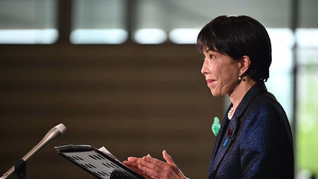 Japan's Prime Minister launches panel to review her country's defense policies as threats increase