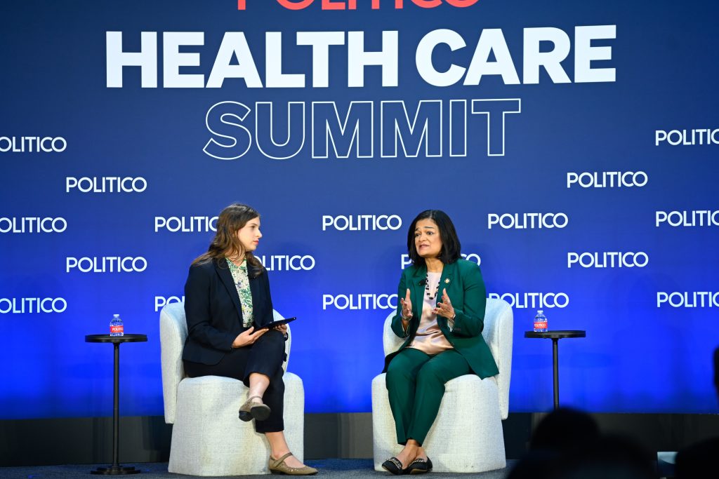 Jayapal at Politico Summit: Medicare for All has never been more popular