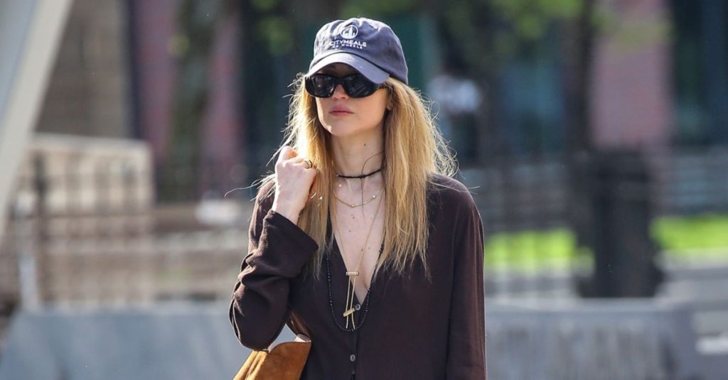 Jennifer Lawrence swaps jeans for an under-the-radar floral trouser trend