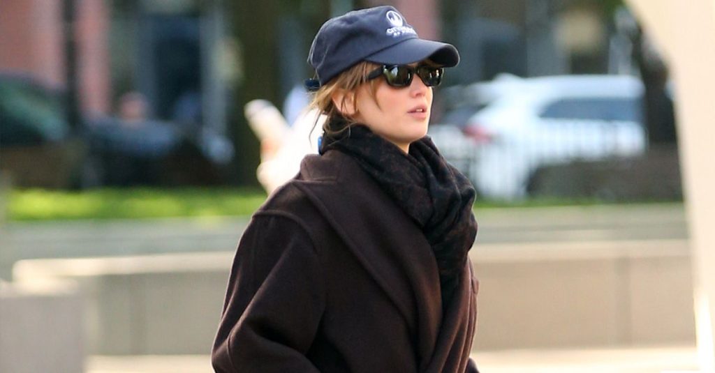 Jennifer Lawrence wore the Sneaker Mary Jane Hybrid Shoe