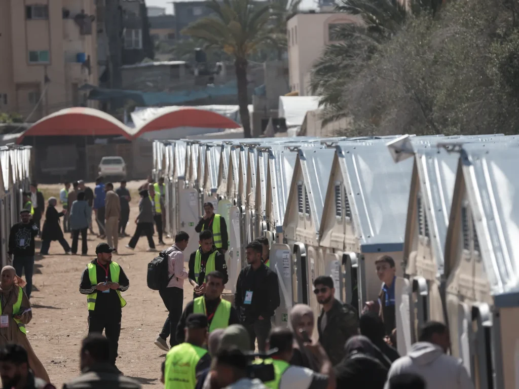 Joy and desire for change as elections take place in Gaza's Deir al-Balah. election news