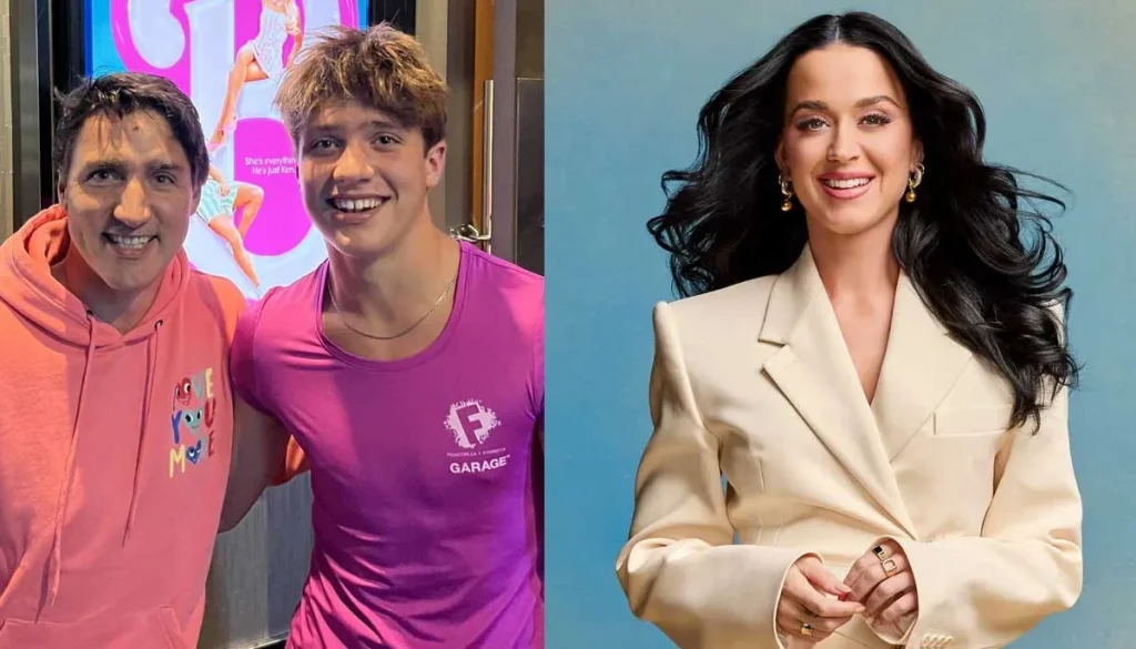 Justin Trudeau's son reveals what he really thinks about his dad's girlfriend Katy Perry