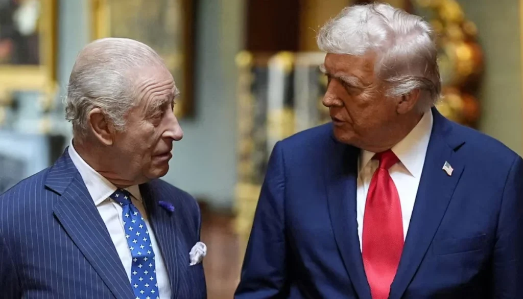 King Charles, Queen Camilla released pictures with Donald Trump, Melanie Trump in America