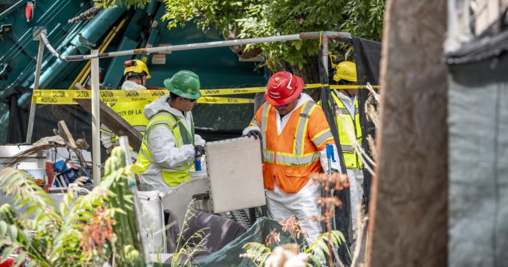 LA cleans up homeless camp long plagued by crime, drug use