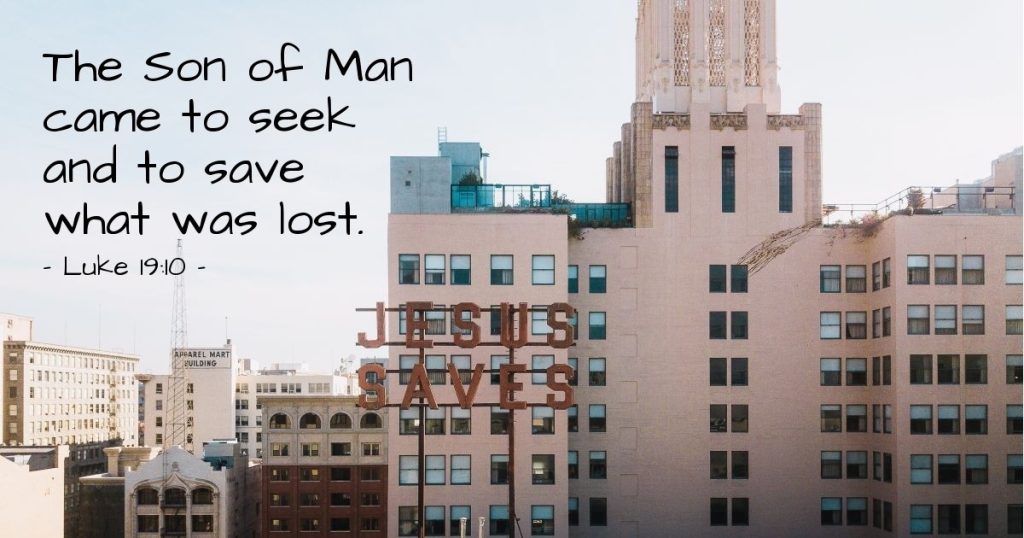 Luke 19:10 — Verse of the Day for 04/27/2026