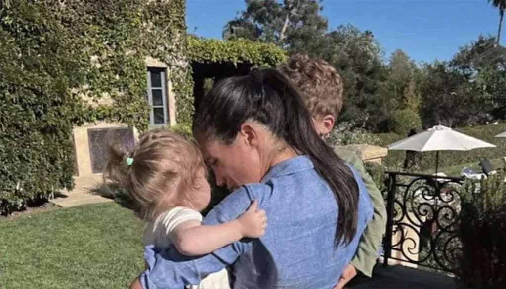Meghan Markle welcomes 'chocolate man' as Prince Archie chirps in the background