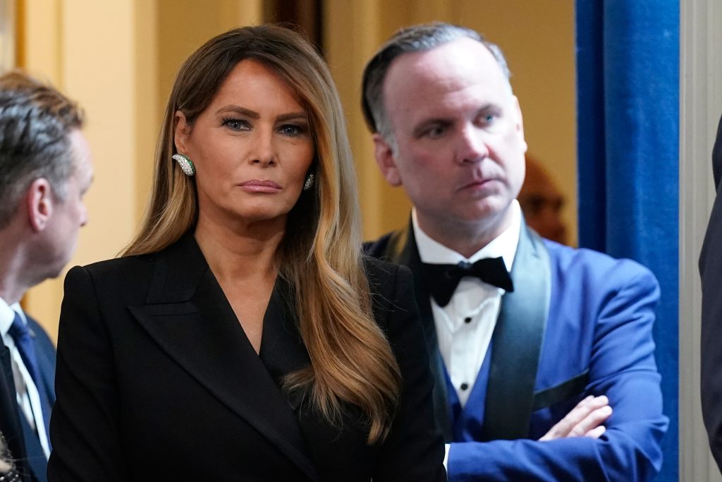 Melania Trump calls for Jimmy Kimmel to be fired after 'expecting widow' joke in WHCD skit