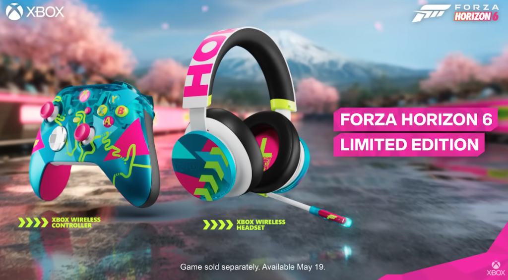 Microsoft unveils its limited-edition Forza Horizon 6 controller and headset