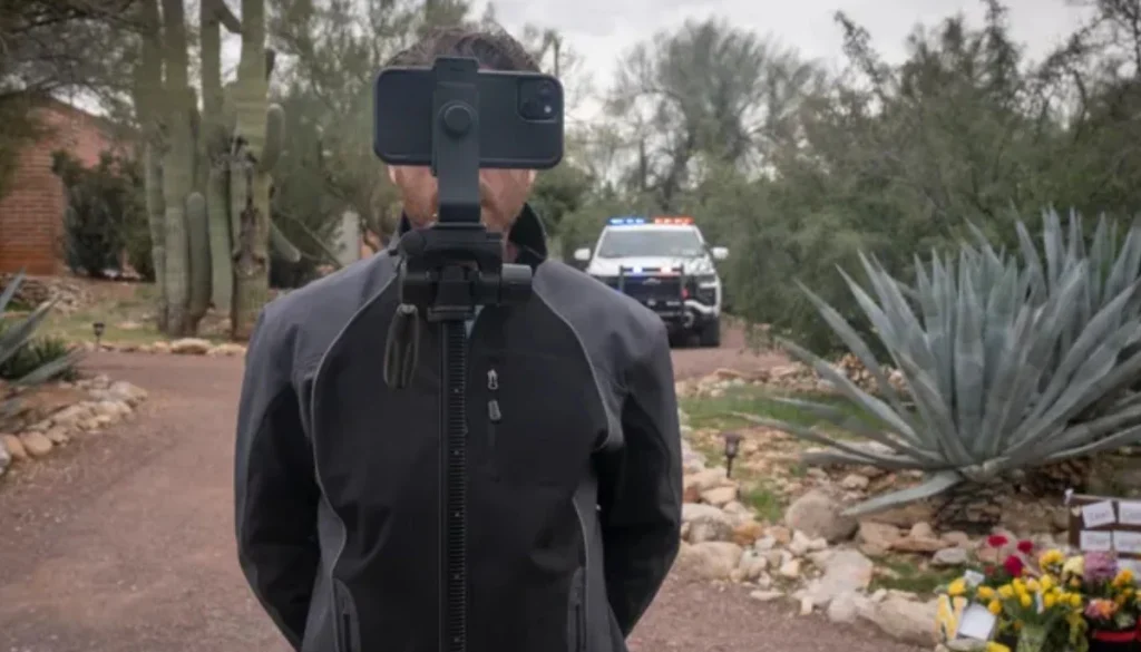 Nancy Guthrie's neighborhood surrounded by police after complaints of encroaching YouTubers