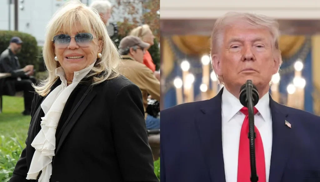 Nancy Sinatra accuses Trump of 'sacrilege'