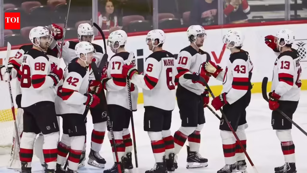 New Jersey Devils head coach Sheldon Keefe faces uncertainty over his future following the departure of GM Tom Fitzgerald. nhl news