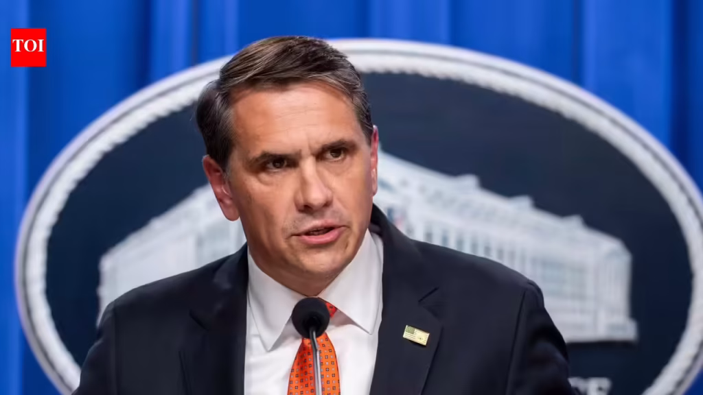 No one except President Trump knows why Bondi was fired, replacement Todd Blanche said at first press conference