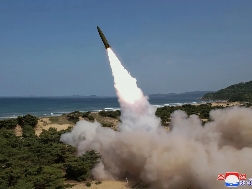 North Korea fired ballistic missiles from its east coast towards the sea. kim jong un news