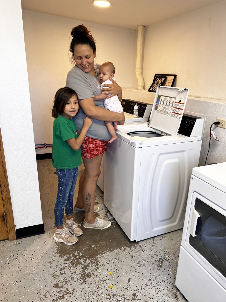 Open Spirit Opening Laundromat at Pine Ridge Reservation