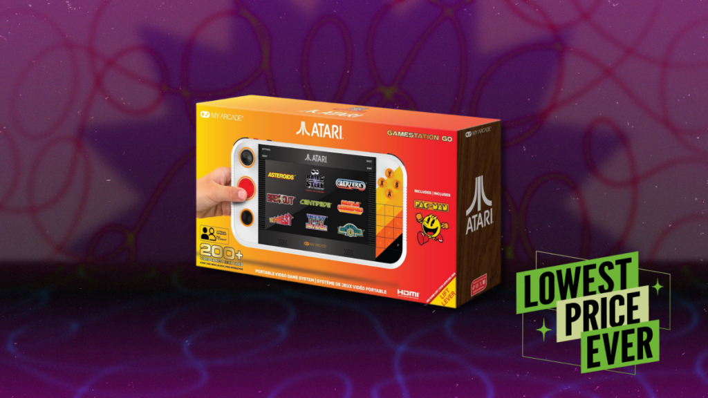 Over 200 classic Atari games packed into this $125 handheld device