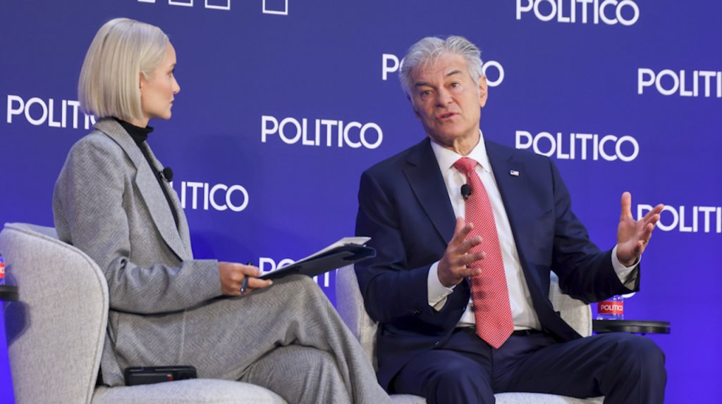 Oz unveils nationwide plan to combat Medicaid fraud at Politico summit