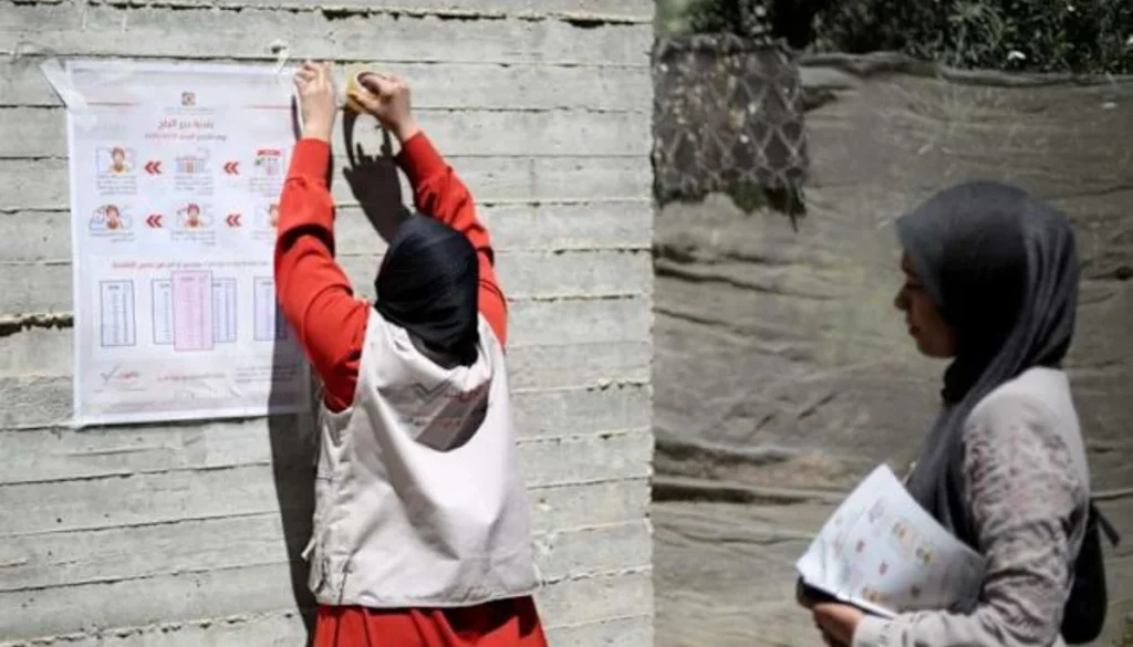 Palestinians go to vote in first elections after Israel's war on Gaza