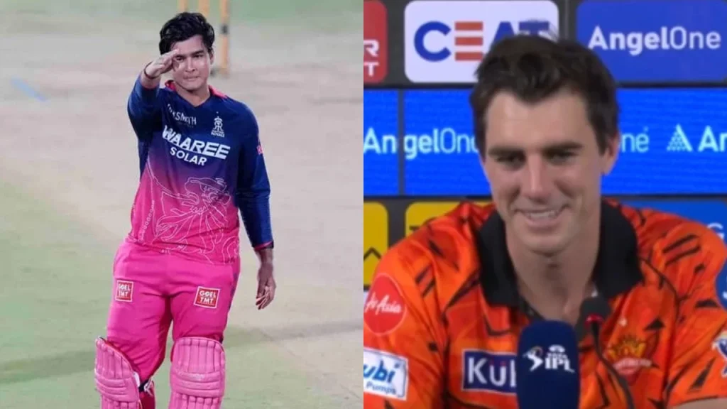 Pat Cummins goes crazy over RR sensation