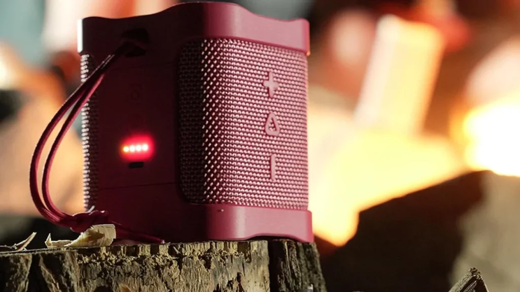 Perfect for the beach, pool, or park, this Skullcandy portable speaker is on sale right now for just $33