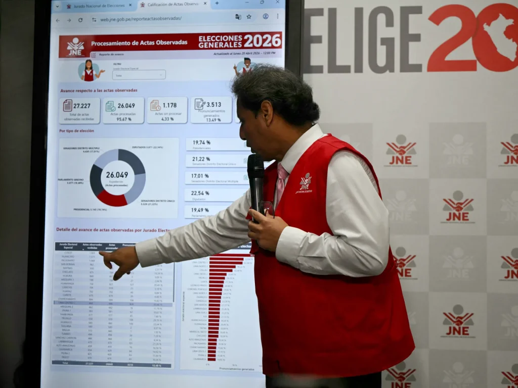Peru's elections chief resigns amid frustration over lengthy vote counting. election news