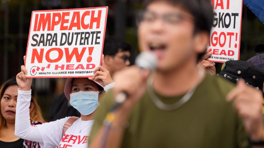 Philippine congressional committee believes there is evidence to impeach the Vice President