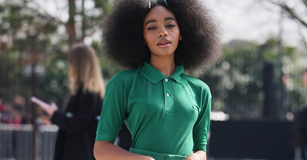 Polo tops are in trend this spring