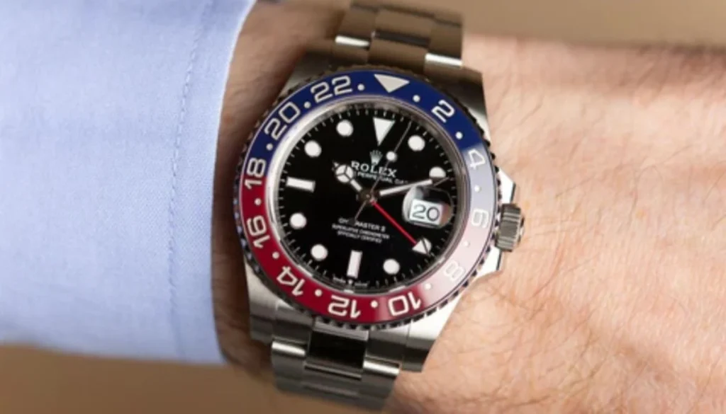 Prices soar as the iconic red and blue bezel comes out of the catalog
