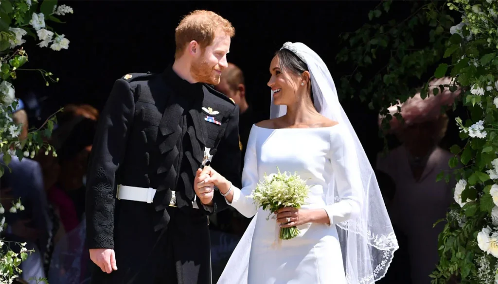 Prince Harry looks 'spare' at his wedding to Meghan Markle
