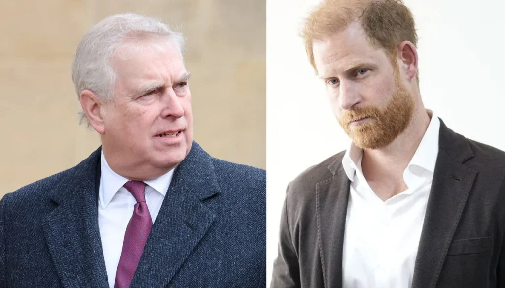 Prince Harry opens up about Andrew's 'shameful scandal': 'With a young woman!'
