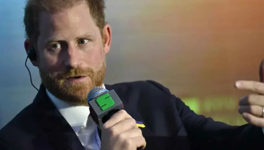 Prince Harry pilots AI drone on visit to Ukraine deminers