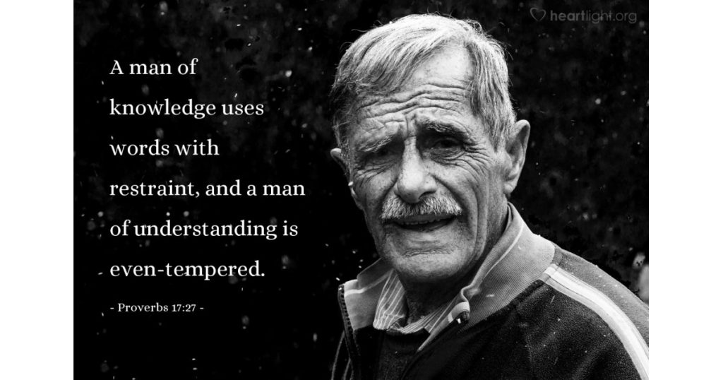 Proverbs 17:27 — Daily Wisdom for Monday, April 27, 2026