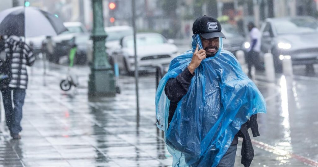 Rain, possible storms forecast to break SoCal heat streak