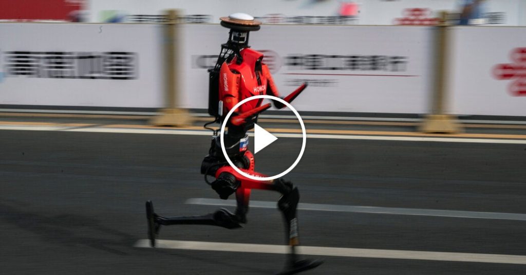 Robot completes half marathon faster than human world record