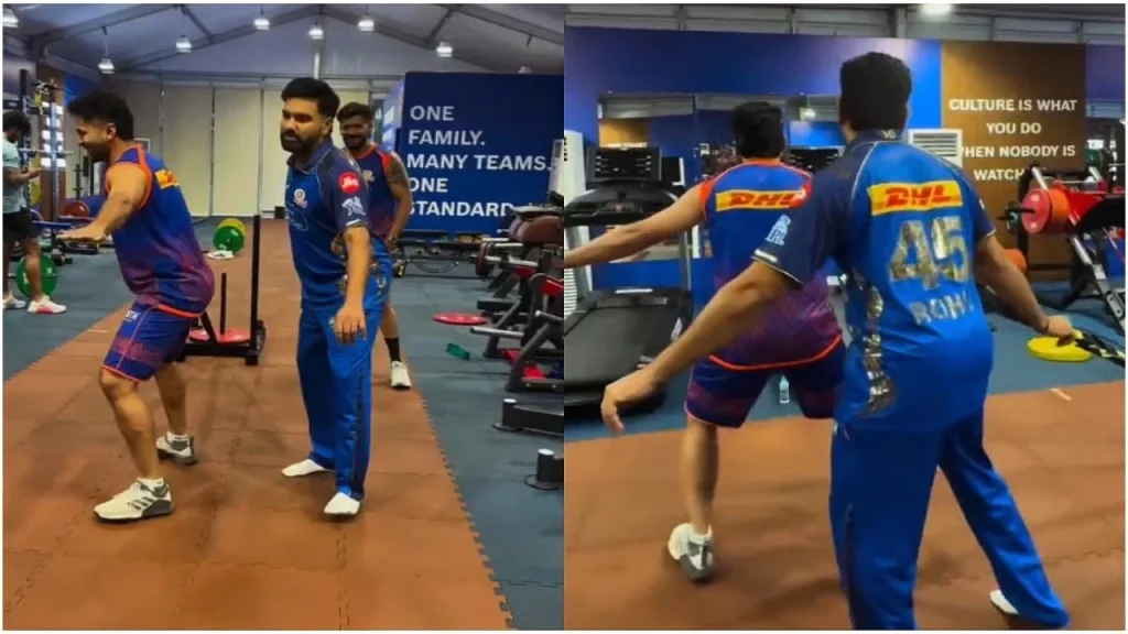 Rohit Sharma's hilarious mimicry of Shardul Thakur creates a stir on the internet